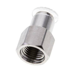 8mm x G1/4'' Push-in Fitting with Female Threads Stainless Steel/PA EPDM/PTFE