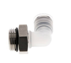 10mm x G1/2'' 90deg Elbow Push-in Fitting with Male Threads PA/Stainless Steel EPDM Rotatable