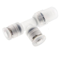 4mm x R1/8'' Right Angle Tee Push-in Fitting with Male Threads PA EPDM FDA Rotatable