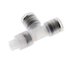 8mm x R1/8'' Right Angle Tee Push-in Fitting with Male Threads PA EPDM FDA Rotatable
