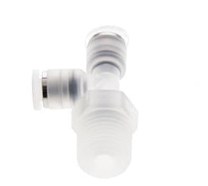 4mm x R1/4'' Right Angle Tee Push-in Fitting with Male Threads PA EPDM FDA Rotatable
