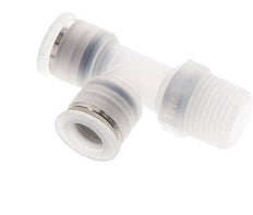12mm x R1/2'' Right Angle Tee Push-in Fitting with Male Threads PA EPDM FDA Rotatable