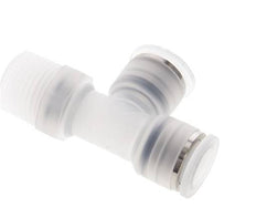 12mm x R1/2'' Right Angle Tee Push-in Fitting with Male Threads PA EPDM FDA Rotatable