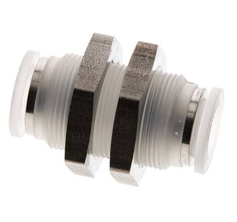10mm Push-in Fitting PA EPDM/PTFE Bulkhead