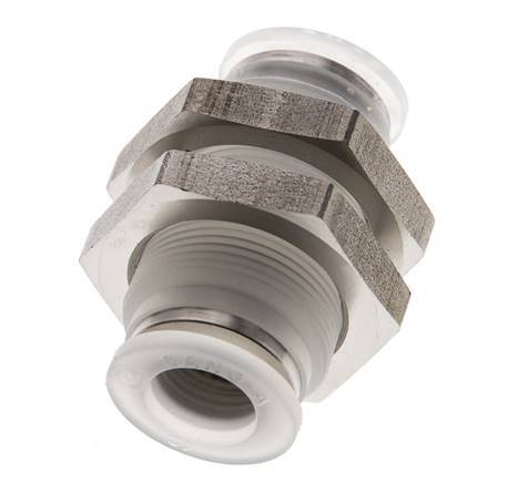 10mm Push-in Fitting PA EPDM/PTFE Bulkhead