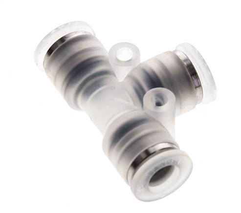 6mm Tee Push-in Fitting PA EPDM FDA