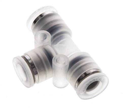 6mm Tee Push-in Fitting PA EPDM FDA