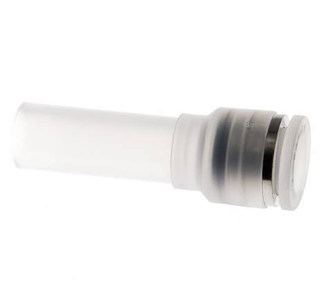 10mm x 12mm Push-in Fitting with Plug-in PA EPDM/PTFE