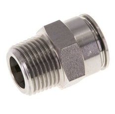 12mm x R3/8'' Push-in Fitting with Male Threads Stainless Steel FKM