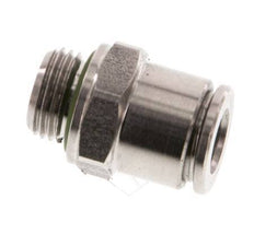6mm x G1/8'' Push-in Fitting with Male Threads Stainless Steel FKM