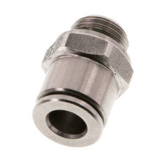 6mm x G1/8'' Push-in Fitting with Male Threads Stainless Steel FKM