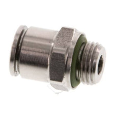 6mm x G1/8'' Push-in Fitting with Male Threads Stainless Steel FKM