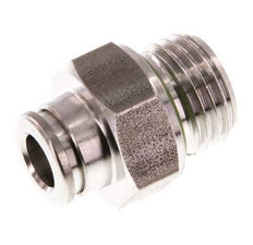 6mm x G1/4'' Push-in Fitting with Male Threads Stainless Steel FKM
