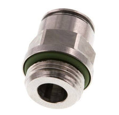 10mm x G3/8'' Push-in Fitting with Male Threads Stainless Steel FKM