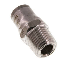 8mm x 1/4'' NPT Push-in Fitting with Male Threads Stainless Steel FKM