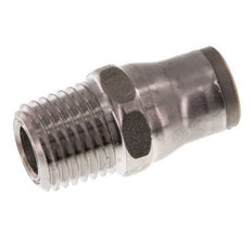 8mm x 1/4'' NPT Push-in Fitting with Male Threads Stainless Steel FKM