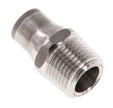 12mm x 1/2'' NPT Push-in Fitting with Male Threads Stainless Steel FKM