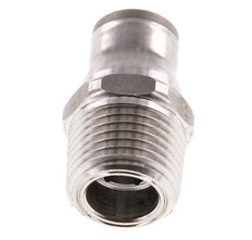 12mm x 1/2'' NPT Push-in Fitting with Male Threads Stainless Steel FKM