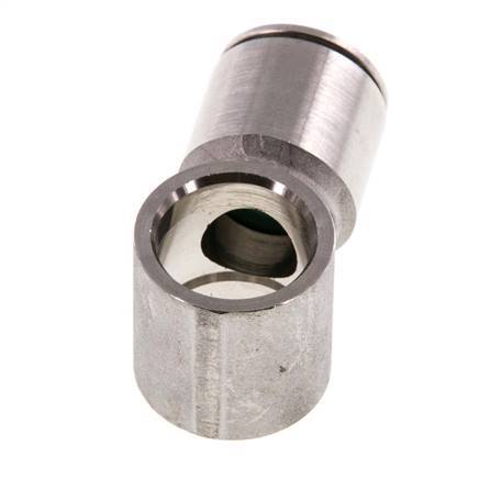 10mm L-Banjo Push-in Fitting Stainless Steel FKM Banjo bolt G1/4''