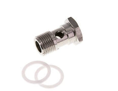 1-way Stainless Steel Banjo Bolt with G1/2'' Male Threads PTFE