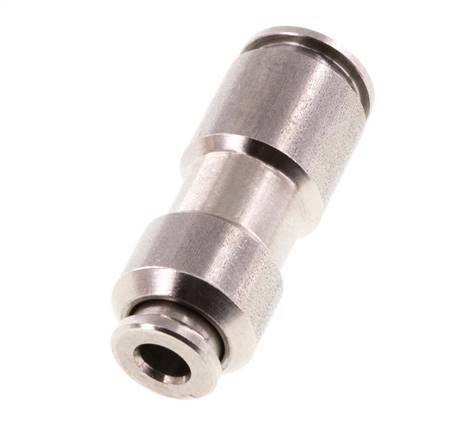 4mm x 6mm Push-in Fitting Stainless Steel FKM