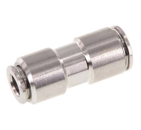 6mm x 8mm Push-in Fitting Stainless Steel FKM