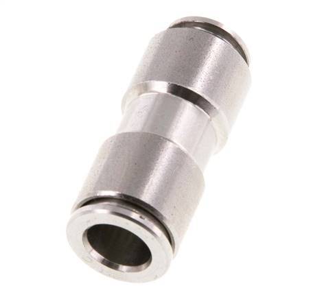 6mm x 8mm Push-in Fitting Stainless Steel FKM