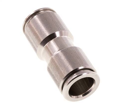 10mm Push-in Fitting Stainless Steel FKM