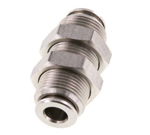 Pneumatic Bulkhead Fitting | Compressed Air Connector | Various Sizes | Open Box