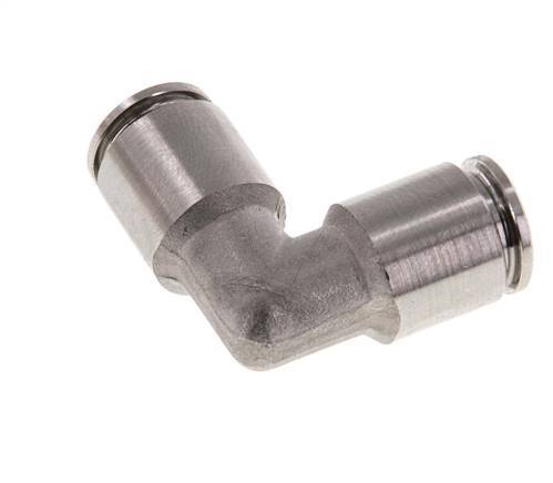 6mm 90deg Elbow Push-in Fitting Stainless Steel FKM
