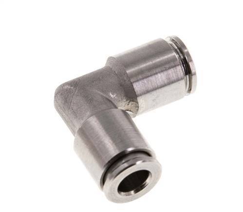 6mm 90deg Elbow Push-in Fitting Stainless Steel FKM