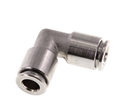 6mm 90deg Elbow Push-in Fitting Stainless Steel FKM