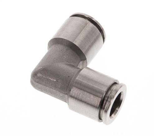 8mm 90deg Elbow Push-in Fitting Stainless Steel FKM
