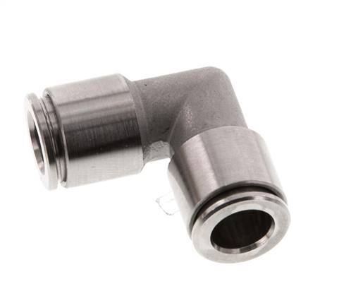 8mm 90deg Elbow Push-in Fitting Stainless Steel FKM