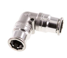 16mm 90deg Elbow Push-in Fitting Stainless Steel FKM