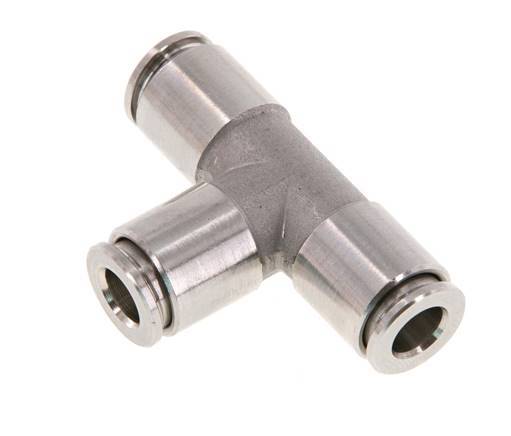 6mm Tee Push-in Fitting Stainless Steel FKM