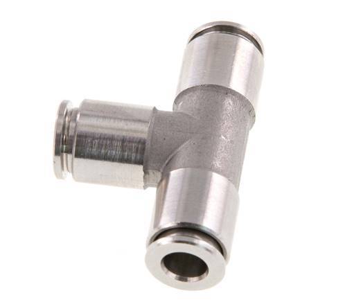 6mm Tee Push-in Fitting Stainless Steel FKM
