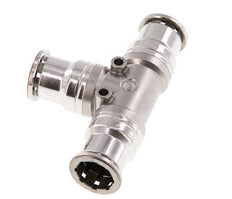 16mm Tee Push-in Fitting Stainless Steel FKM