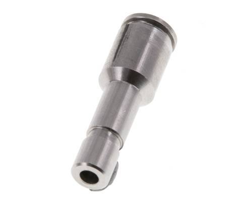 4mm x 6mm Push-in Fitting with Plug-in Stainless Steel FKM