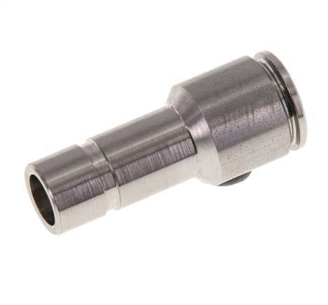 8mm x 10mm Push-in Fitting with Plug-in Stainless Steel FKM