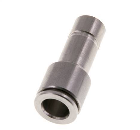 8mm x 10mm Push-in Fitting with Plug-in Stainless Steel FKM