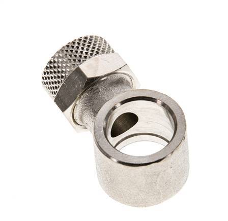 10x8 & G1/4'' Nickel plated Brass Banjo Push-on Fitting [2 Pieces]