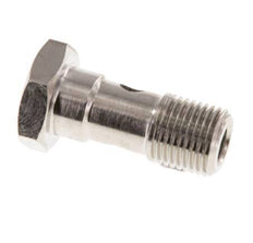 1-way nickel-plated Brass Banjo Bolt with G1/8'' Male Threads L22.5mm [5 Pieces]