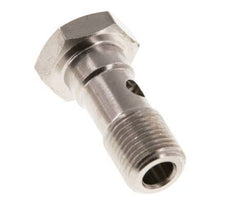 1-way nickel-plated Brass Banjo Bolt with G1/8'' Male Threads L22.5mm [5 Pieces]