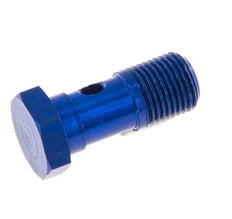 1-way Aluminum Banjo Bolt with G1/8'' Male Threads L23mm [5 Pieces]