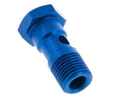 1-way Aluminum Banjo Bolt with G1/4'' Male Threads L30mm [2 Pieces]