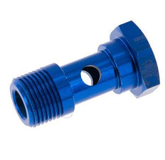 1-way Aluminum Banjo Bolt with G3/8'' Male Threads L37mm [2 Pieces]