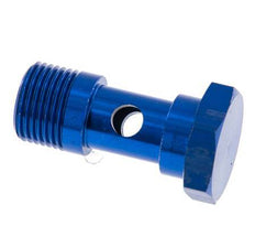 1-way Aluminum Banjo Bolt with G3/8'' Male Threads L37mm [2 Pieces]
