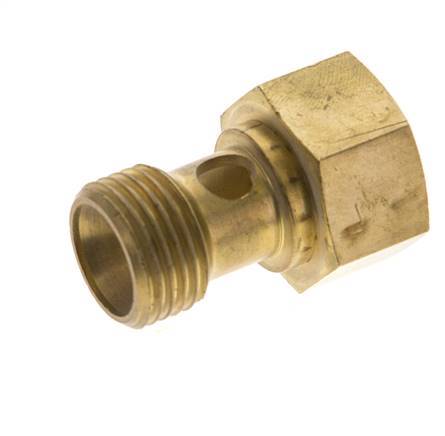 8x6mm & G1/4'' PVDF Straight Compression Fitting with Female Threads 10 bar