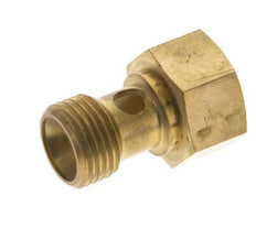 8x6mm & G1/4'' PVDF Straight Compression Fitting with Female Threads 10 bar
